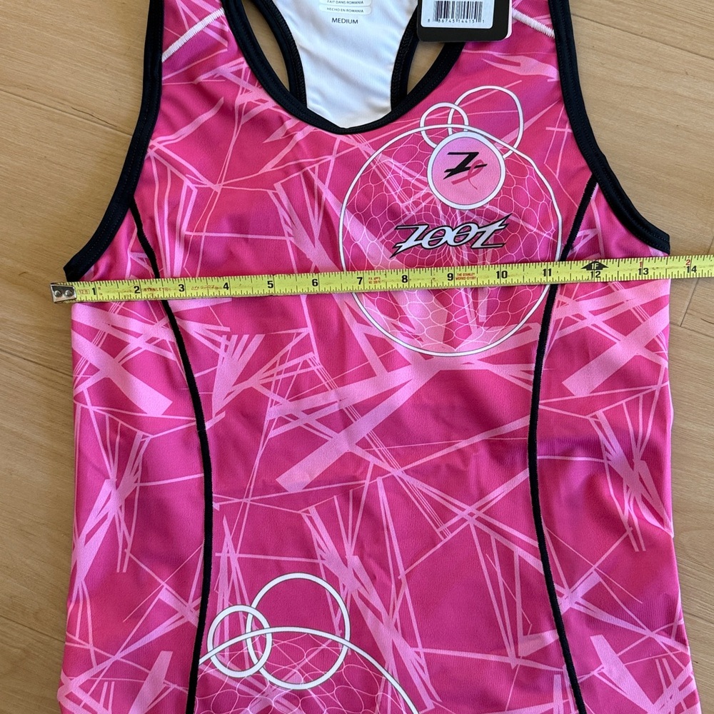ZOOT SPORTS WOMENS TRIATHLON KIT DESIGN FOR BREAT CANCER RESEARCH FOUNDATION MED - Picture 7 of 15